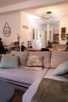 Lit King Size Trés Cosy Hyper Centre de Foix Calme